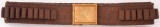 M1892 Blue Officers .38 Caliber Mills Canvas Looped Cartridge Belt