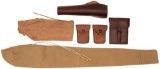 Lot of Seven Miscellaneous Early 1900's US Army Rifle and Pistol Accouterments
