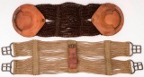 Lot of Two M1904 Horse Hair and M1912 Olive Drab Girths
