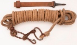 Lot of Two Model 1904 US Calvary Lariat - Picket Ropes