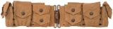 Rare M1910 US Canvas Mills Ammo Belt with Rimless Eagle Snaps
