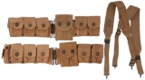 Lot of Three M1917-18 Ammo Belts