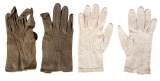 Lot of Two Pairs of Cavalry Gloves