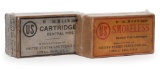 Lot of Two US Cartridge Boxes