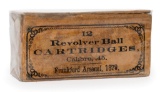 Twelve Revolver Ball Cartridges