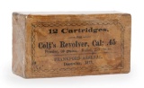 Twelve Cartridges For Colt's Revolver