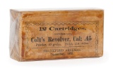 Twelve Cartridges For Colt's Revolver