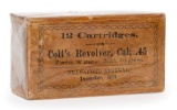 Twelve Cartridges For Colt's Revolver