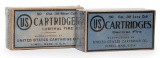 Lot of Two .38 Short Colt & .38 Long Colt Early 1900's US Cartridge Co. Boxes