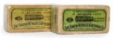 Lot of Two .44 WCF, Union Metallic Cartridge Co. 50 Cartridge Boxes