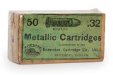 .32 Caliber, Dominion Cartridge Co. 50 Cartridges