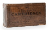 .38 Short Colt, United States Cartridge Co. 5 Cartridges Partial Box