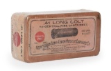 .41 Long Colt, Remington Arms-Union Metallic Cartridge Co. 50 Cartridge Box