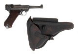 **WW2 German P.08 Pistol with Holster