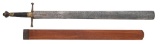 European Sword of Justice/ Headsman Sword Ca. 1600