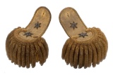 Model 1836 Major General's Epauletes Attributed to Sam Houston
