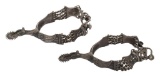 Pair of Spurs and Shirt Clasp Attributed to Santa Anna, Taken at San Jacinto