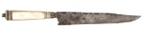Good Belt Knife with Mother of Pearl Grips