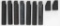 Thompson Machine Gun .45ACP 30 Round Stick Magazines Lot of 9