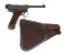 **Early Japanese Nambu Type 14 Pistol with Holster