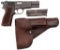 **Nazi Marked Browning Hi-Power Pistol with Original Holster