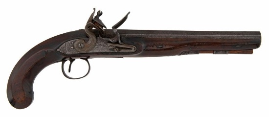 English Flintlock Trade Pistol