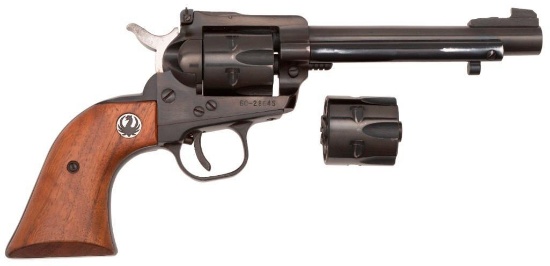 *Ruger .22 Caliber Single Six Revolver with Two Cylinders