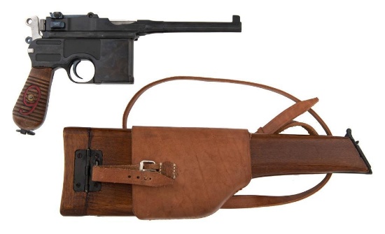 German Mauser Contract C96 "Red 9" Pistol