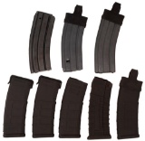 AR-15 5.56/.223 Misc. Magazines: PMAG 30 AR/M4 GEN M2 MOE, Tapco, & Steel Lot of 8