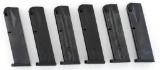 Beretta Models: 92FS & M9A3 9MM 15 Round & 10 Round Magazines Lot of 6