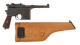 **German Mauser C96 Pistol