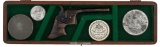 Pedersoli-Remington Reproduction Pecussion Parlor Pistol With Percussion caps, BB's , and Wood Box