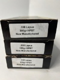 Ammunition .338 Lapua 60 Rounds Lot of 3