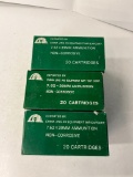 Ammunition 7.62 X 39MM 240 Rounds Lot of 12