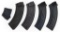 Group of 5 AK47 7.62x39 Magazines