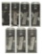 Group of 7 Wilson Combat 9mm 1911 Magazines