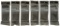 A Group of 6 Magpul AR/M4 Rifle Magazines