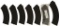 A Group of 7 AK-47 30 Rd Magazines Circle Ten