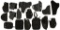 Large Group of Nylon Holsters and shooting Bags