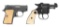 **German RohmRG10 Revolver and Spanish Astra 2000 Pistol