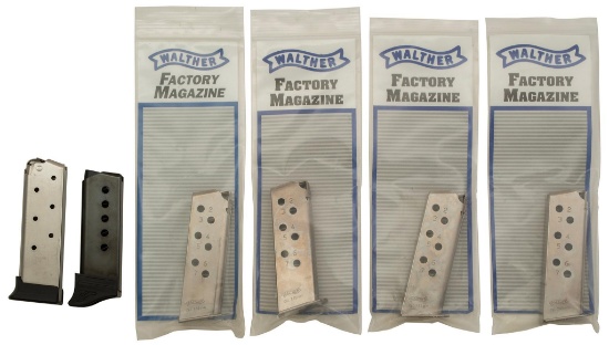 Group of Walther 7.65 Pistol Magazines