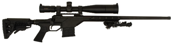 *Savage Precission Model 10 Rifle with Burris Optics and Bipod