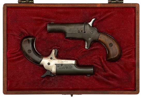 **Pair Of Cased Colt Derringers