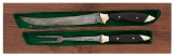 Cased Set of Kelgin Knife and Fork