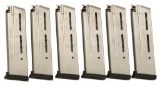 Group of 6 Wilson Combat 9mm Luger Pistol Magazines