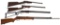 Lot of 4 Rifles