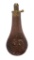Rare Dog Head Pattern Sporting Rifle/Shot Flask By G.Roe