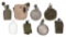 Lot of Ten (10) US Assorted Canteens and Field Gear