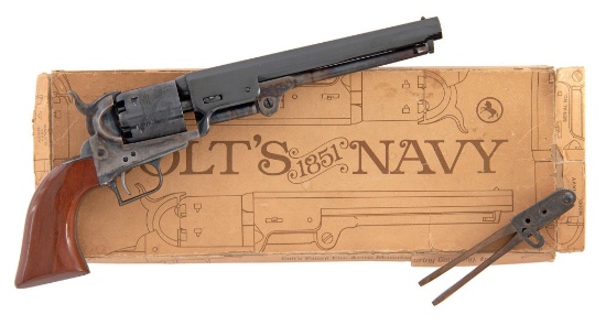 Second Generation Colt 1851 Navy Percussion Revolver