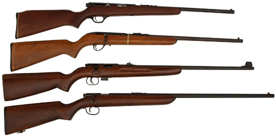Lot of 4 Mossberg Rifles